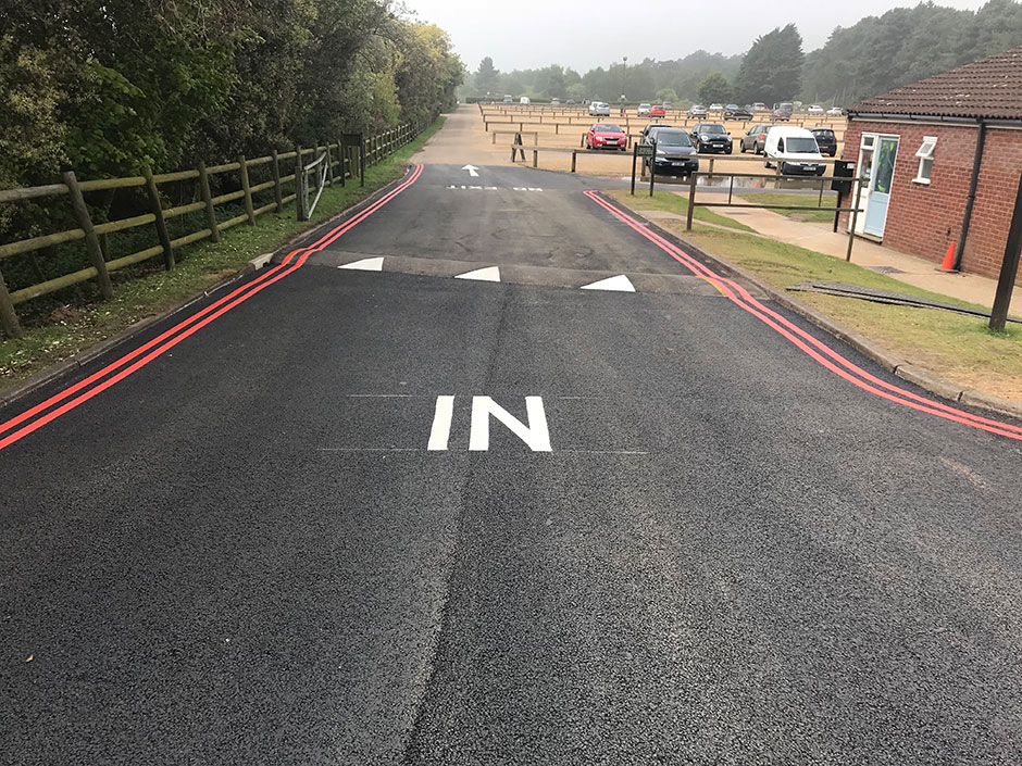 road markings norfolk
