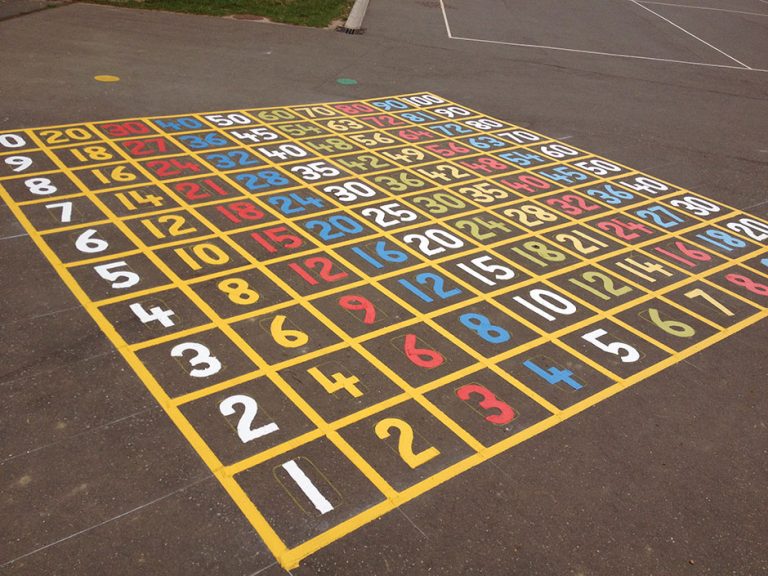 School playground marking School playground line painting Norfolk